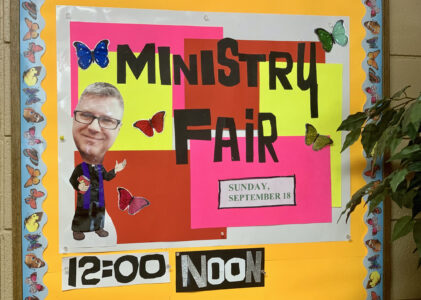 Ministry Faire This Sunday